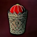 کلاه عباس میرزا در موزه جواهرات ملی