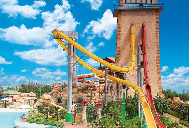 آدرنالین​ در پارک آبی اوشن کیش