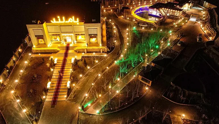 بام لند از مقاصد شب گردی تهران