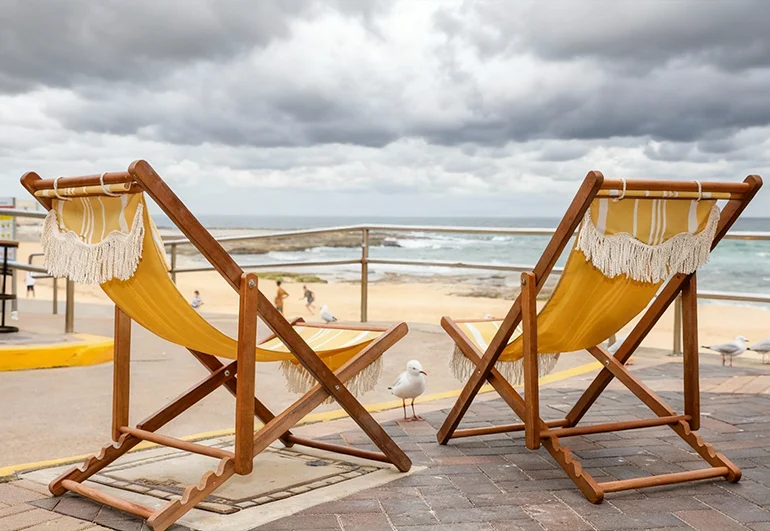 لانژ ساحلی مارینا کیش​