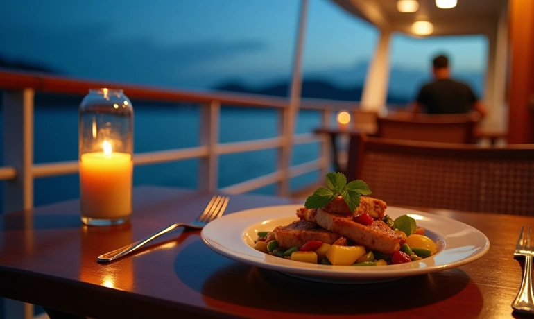 شام دونفره ماه عسل کیش