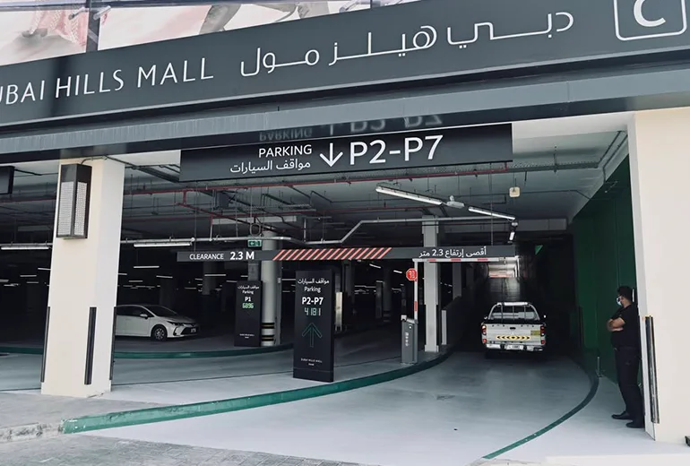 the Best Dubai Hills Mall Parking Access