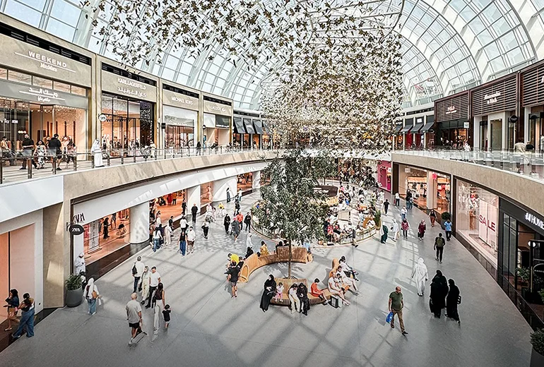 Shopping at Dubai Hills Mall