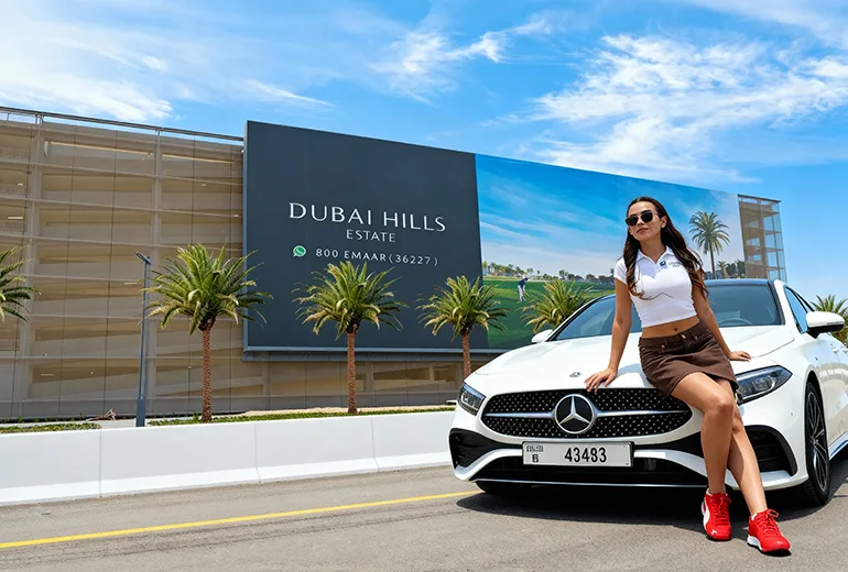 Dubai Hills car rental