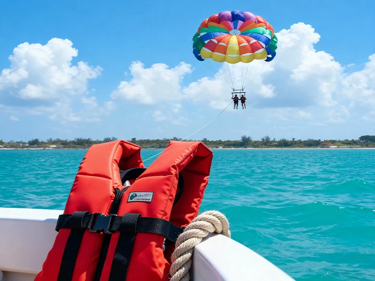 ایمنی پاراسل در کیش