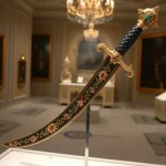 شمشیر سلطنتی (شاهی) در موزه جواهرات ملی