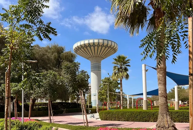 پارک الخزان از بهترین پارک های دبی​