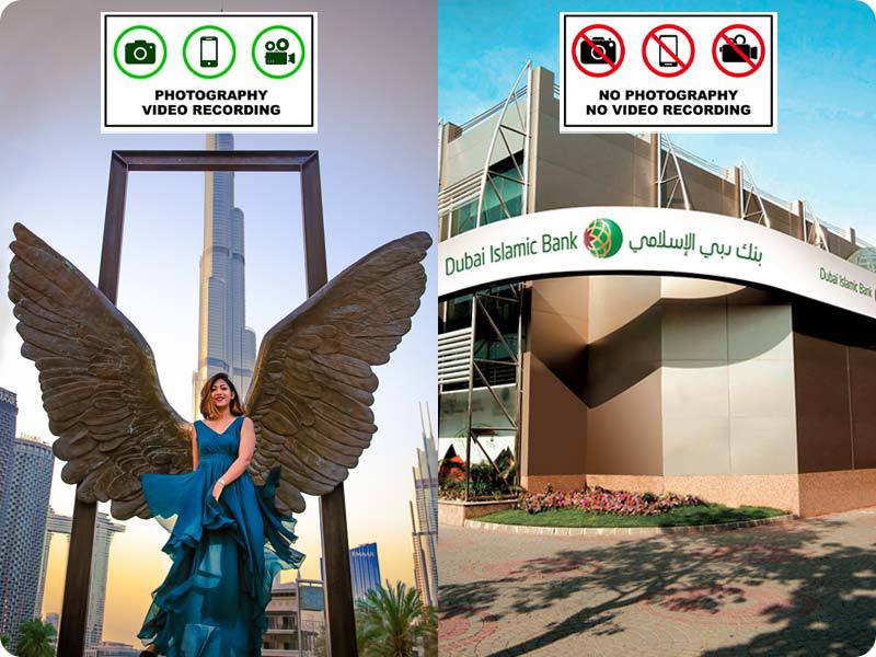 Is street photography allowed in Dubai?