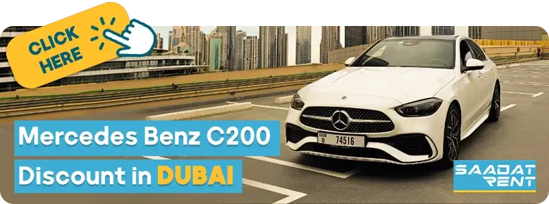 Mercedes Benz discount car rental in Dubai