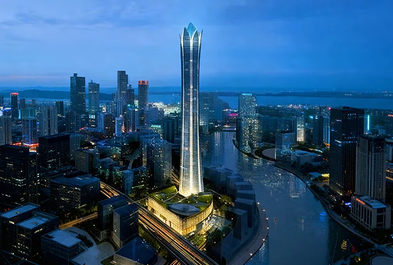 برج العالم از برج های دبی