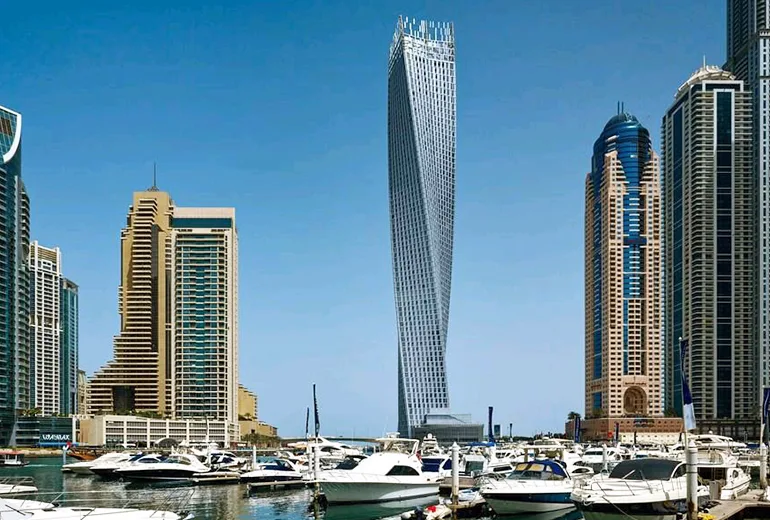 برج کیان یکی از برج های دبی