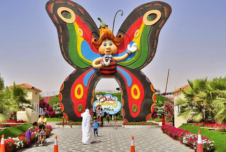 باغ پروانه از بهترین پارک های دبی​
