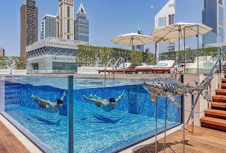 استخر دبی مال از استخرهای دبی