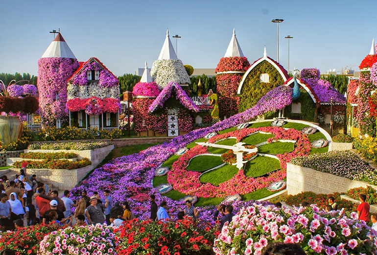 باغ معجزه از بهترین پارک های دبی​