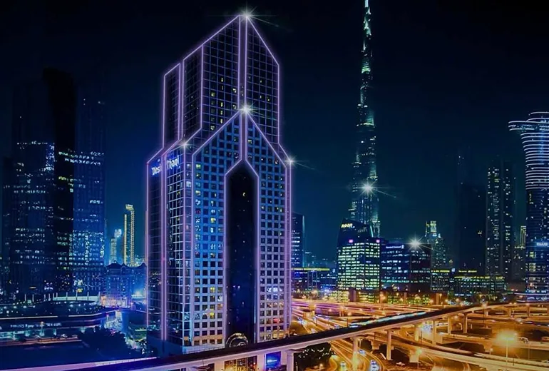 برج دوسیت تانی از برج های دبی