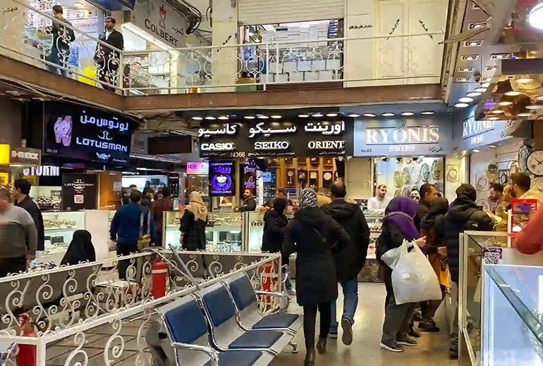 بازار قیصریه در بازار بزرگ تهران