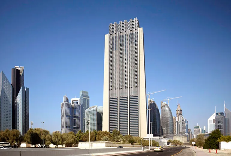 برج ایندکس از برج های دبی