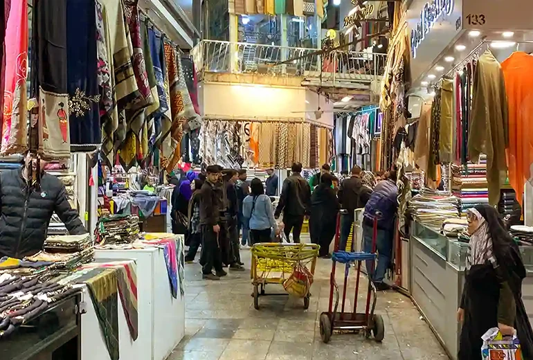 بازار جعفری در بازار بزرگ تهران