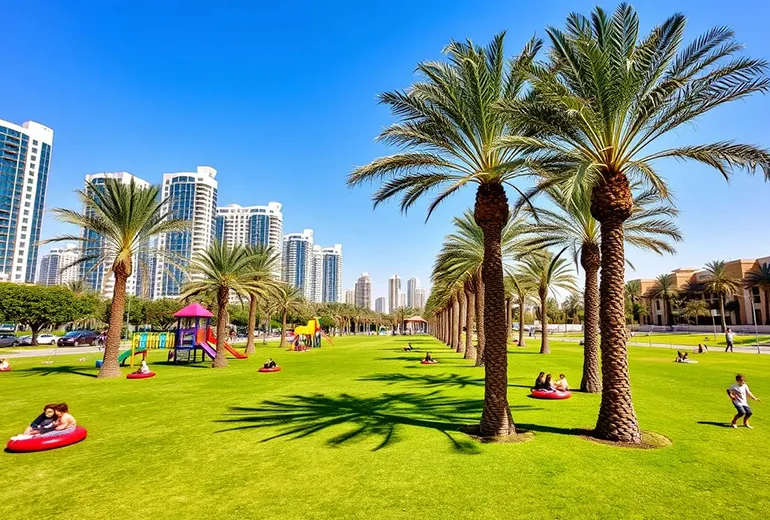 پارک کرامه از بهترین پارک های دبی​