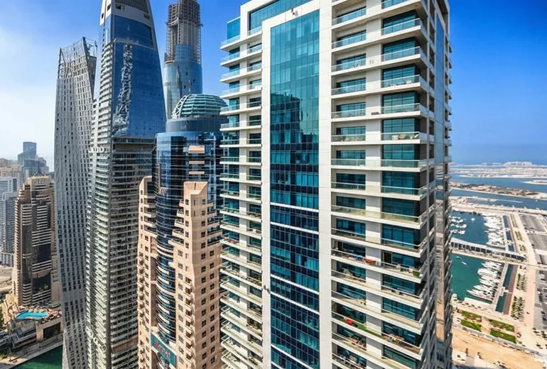 برج مشعل مارینا​ یکی از برج های دبی