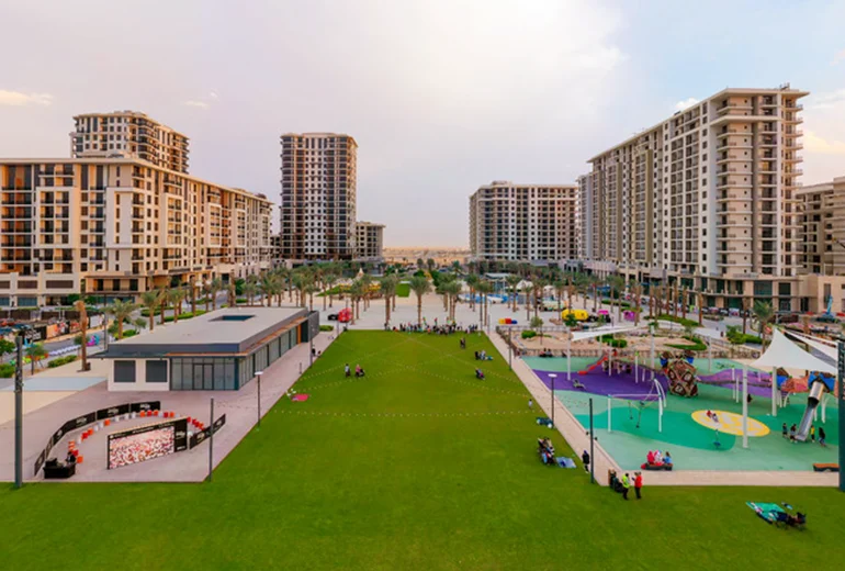 پارک نشاما تاون اسکوئر از بهترین پارک های دبی​