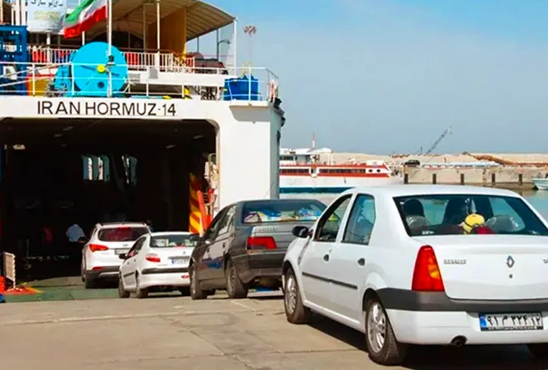 مراحل خروج خودرو از جزیره کیش​