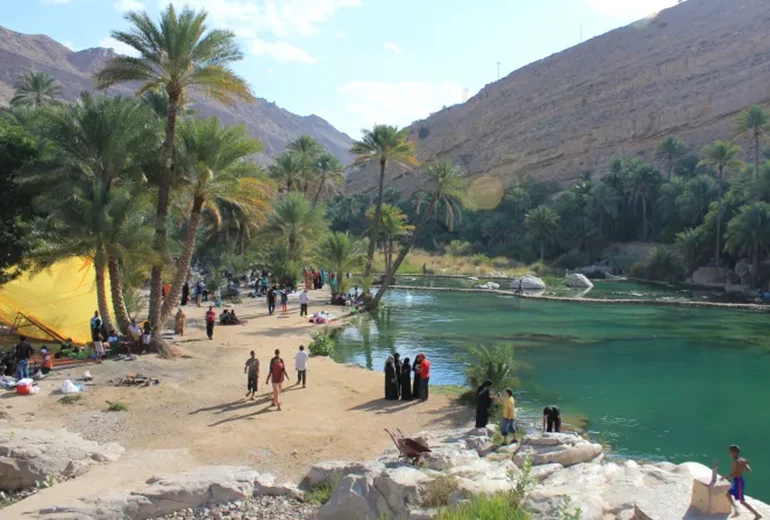 پیک‌نیک در وادی بن خالد​