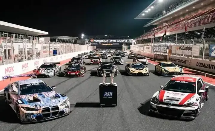 Driving on Shaikh Zayed Road