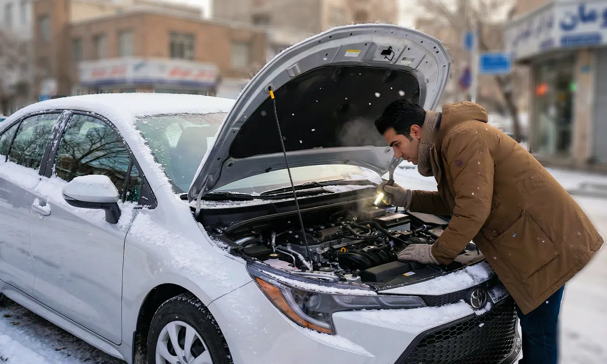 نگهداری خودرو در زمستان