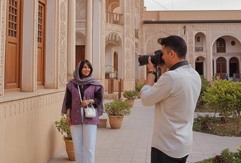 عکاسی در سفر به کاشان