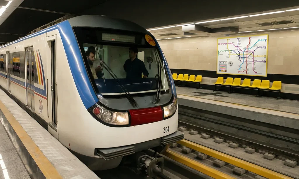 نقشه مترو تهران