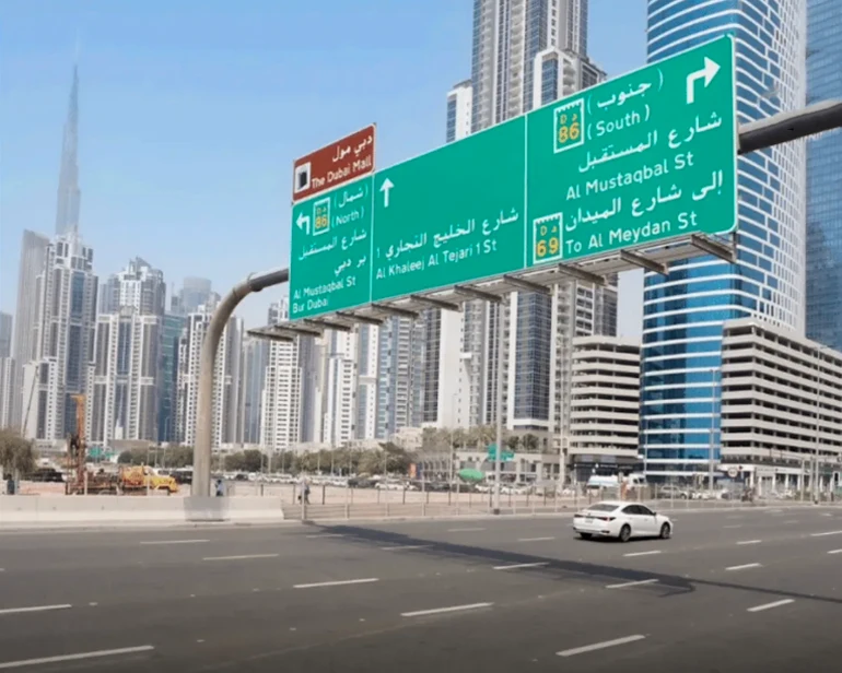 رانندگی در دبی