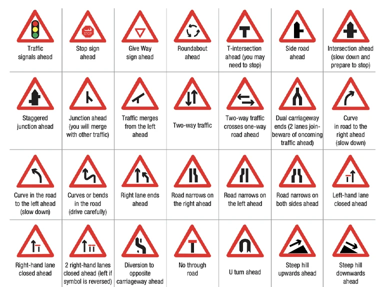 تابلوهای رانندگی در دبی