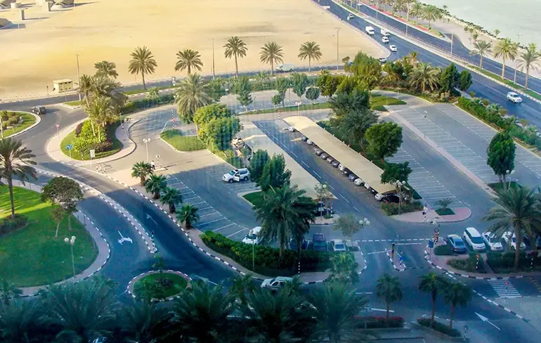 پارکینگ رایگان در دبی