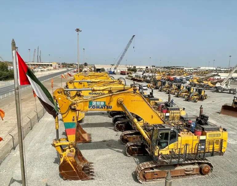 حراجی‌ های دبی؛ تجهیزات صنعتی