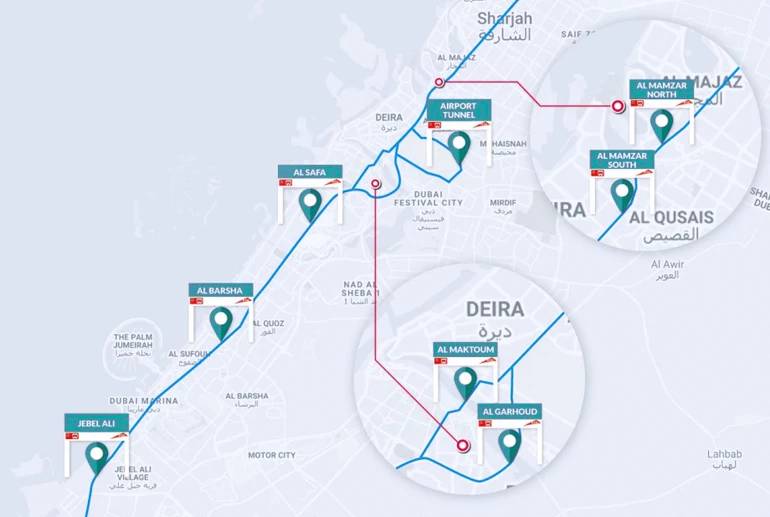 سالیک دبی؛ قوانین رانندگی