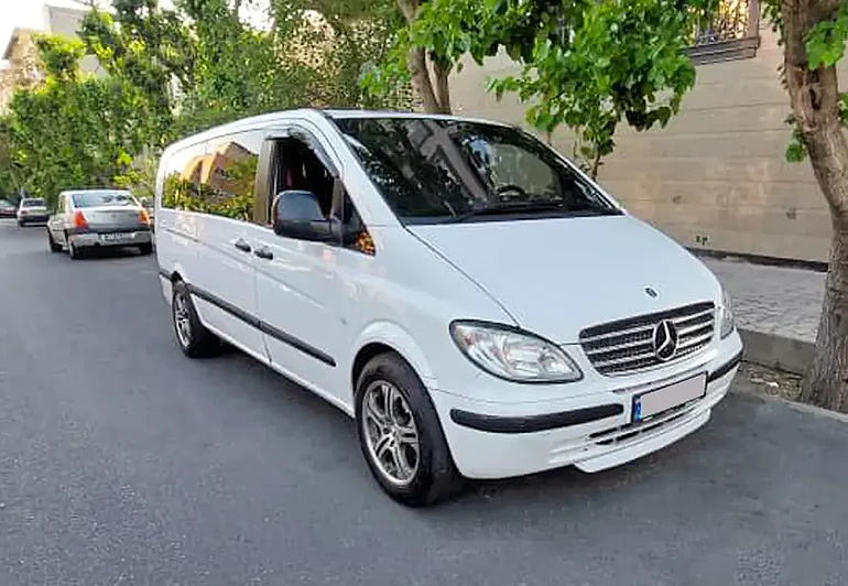 مرسدس بنز ویتو​ از بهترین ماشین ها برای مسافرت‌ طولانی