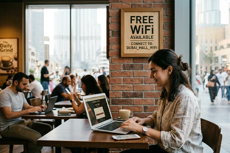 اینترنت رایگان در دبی