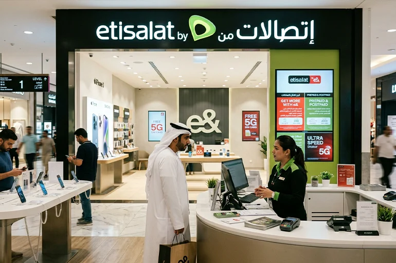 اپراتور اینترنت دبی؛ اتصالات