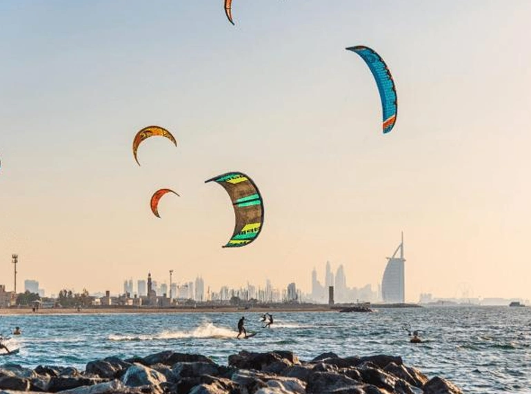 ساحل کایت دبی امارات