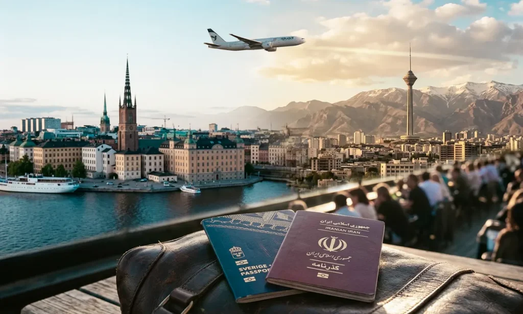 سفر از سوئد به ایران
