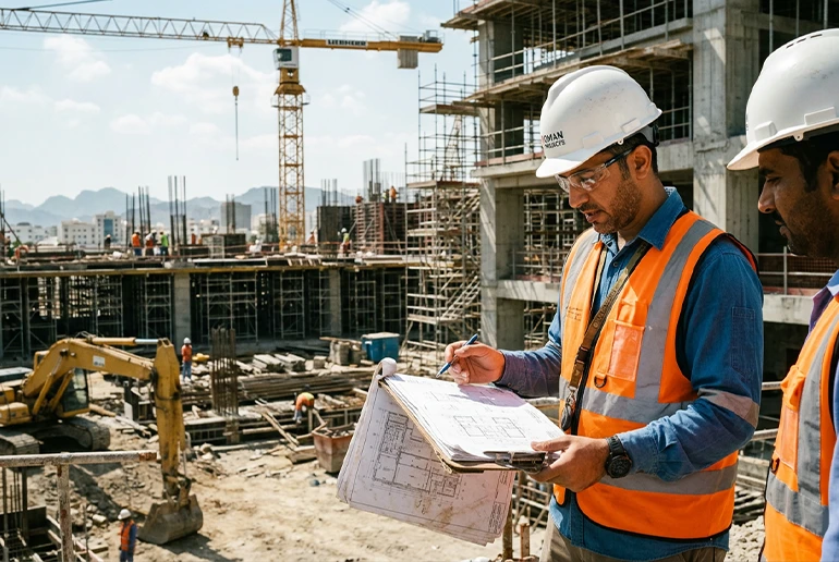 حقوق مشاغل حوزه مهندسی در عمان​