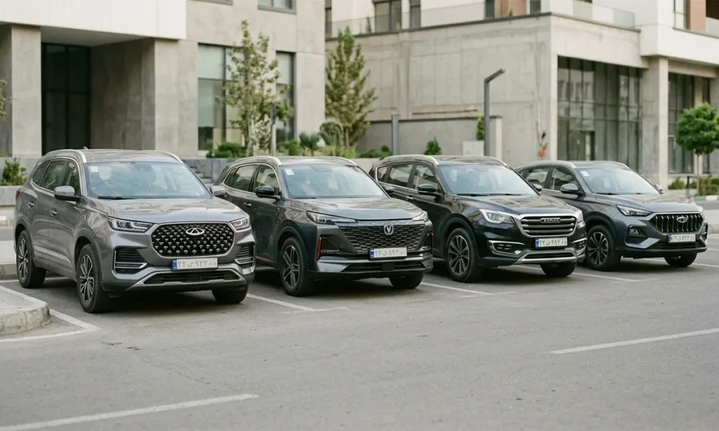 بهترین ماشین‌های چینی شاسی‌بلند در ایران