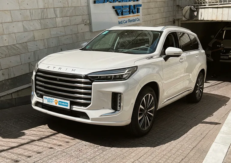 اکستریم QX از بهترین ماشین‌های چینی شاسی‌بلند در ایران