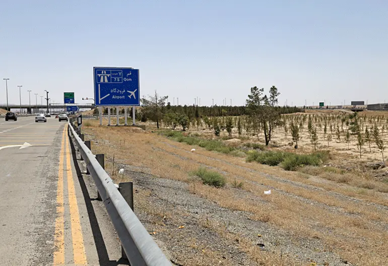 مسیر زمینی مهرآباد به فرودگاه امام
