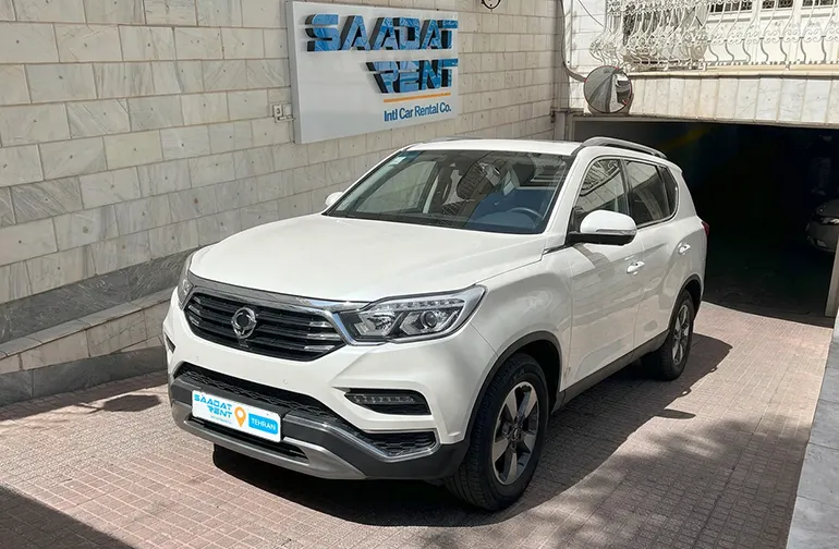 سانگ‌یانگ رکستون G4 از معروفترین ماشین های هفت نفره در ایران