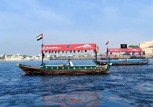 اسکله ابرا جاهای دیدنی دبی