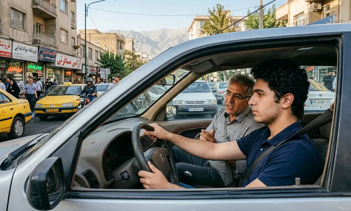 رانندگی برای مبتدی‌ها