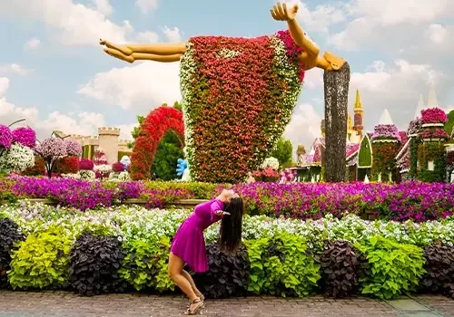میراکل گاردن جاهای دیدنی دبی