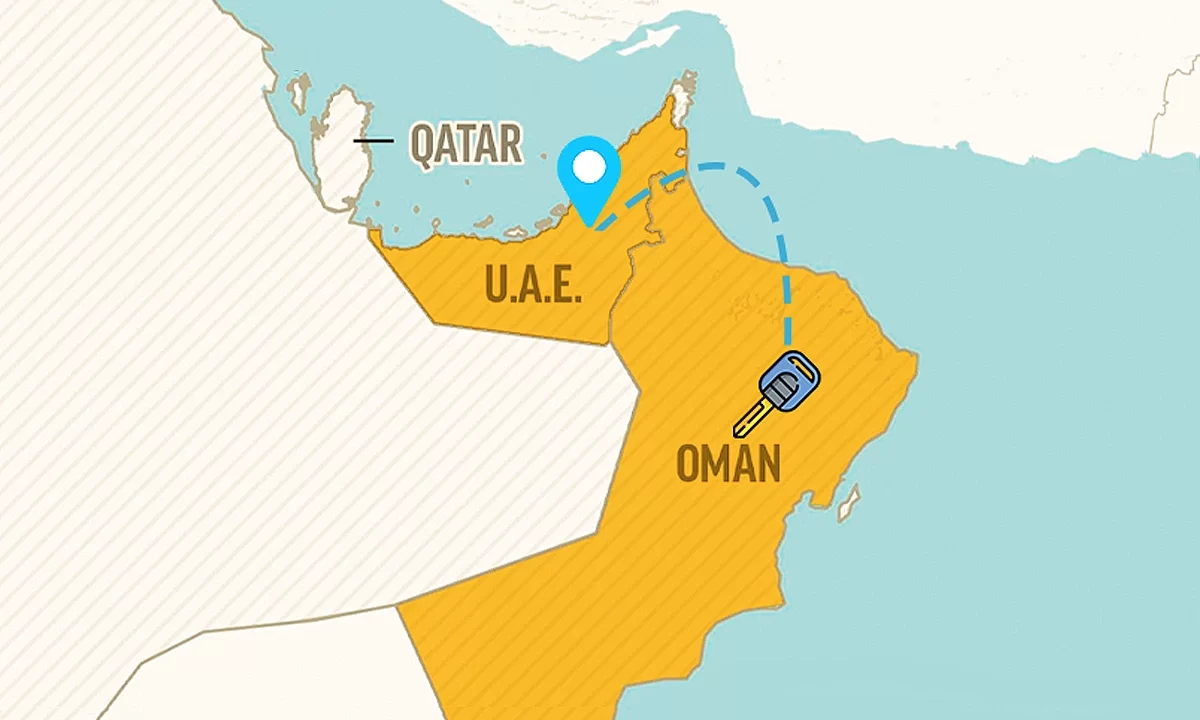 Rent a car from Dubai to Oman